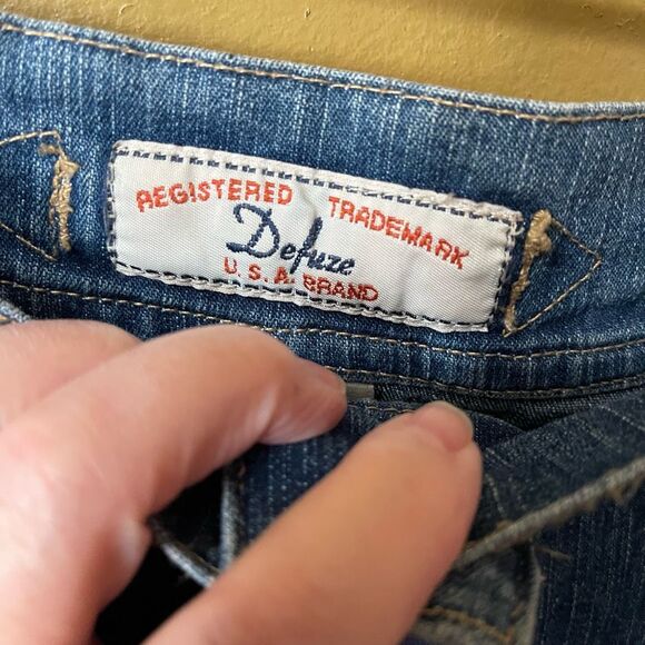 Vintage 90’s Defuze U.S.A.Brand  denim maxi skirt. - Picture 4 of 6